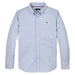 Tommy Hilfiger boy's blue oxford shirt - kb08728.