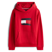 Tommy Hilfiger boy's painted flag hoodie - kb10112.