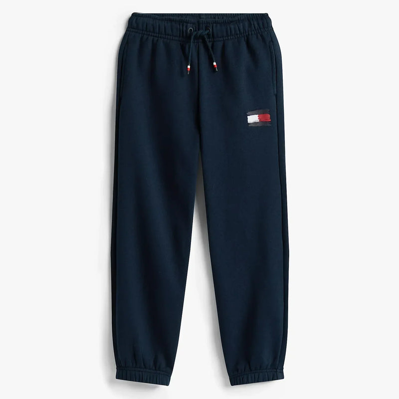 Tommy Hilfiger boy's painted logo joggers - kb10113.
