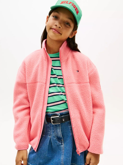 Closer look at the Tommy Hilfiger polar fleece.