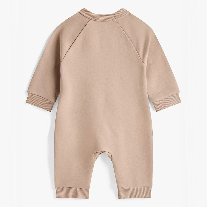 Back of the Tommy Hilfiger tan romper.