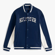 Tommy Hilfiger navy script logo jacket - kb09745.