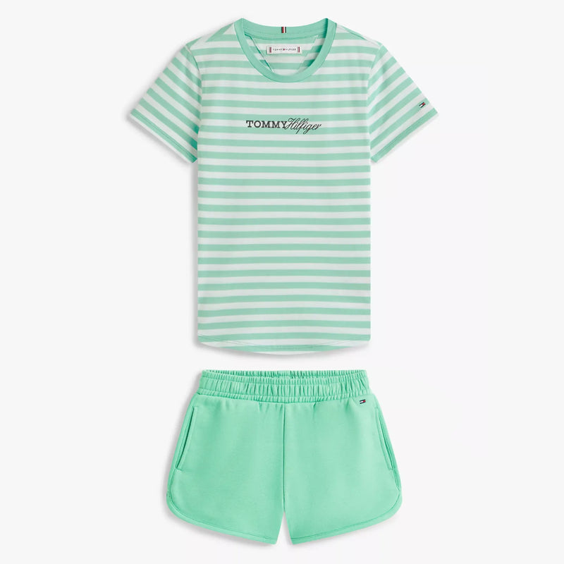 Tommy Hilfiger girl's shorts set - kg09349.
