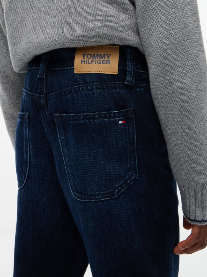 Tommy Hilfiger Straight Leg Jeans - Dark