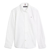 Tommy Hilfiger white stretch oxford shirt - kb06964.