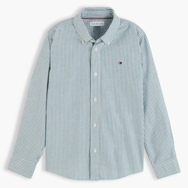 Tommy Hilfiger boy's striped oxford shirt - kb10192.