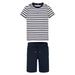 Tommy Hilfiger navy striped shorts set - kb09666.