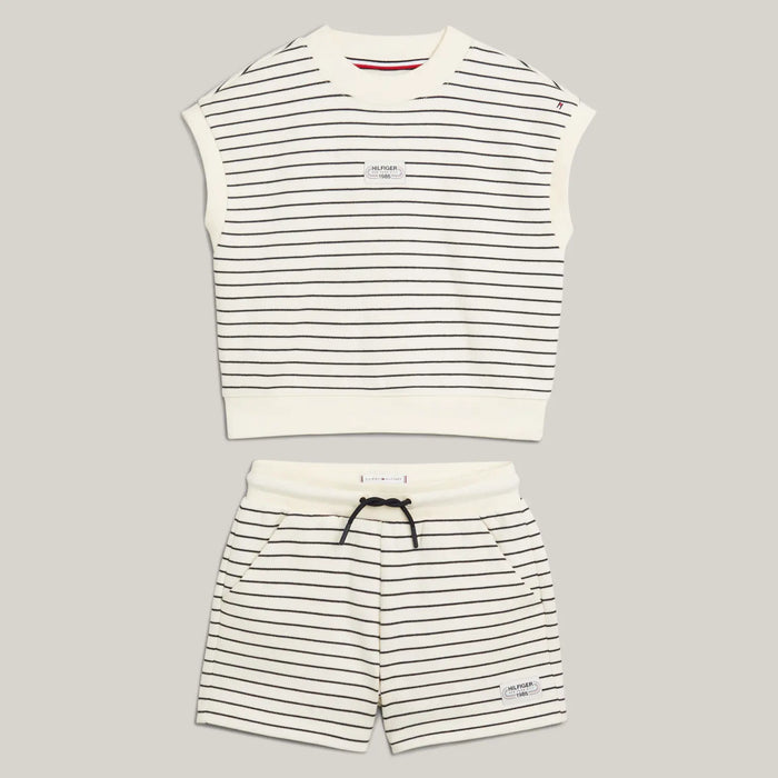 Tommy Hilfiger Striped Shorts Set