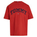 Tommy Hilfiger red varsity t-shirt - kb08666.
