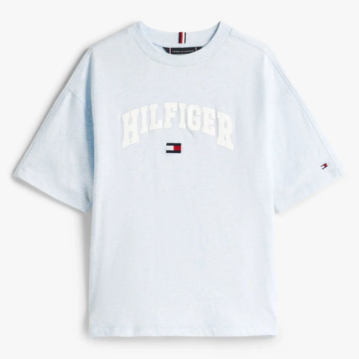 Tommy Hilfiger boy's blue varsity t-shirt - kb09533.