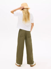 Back of the Tommy Hilfiger girl's varsity t-shirt.