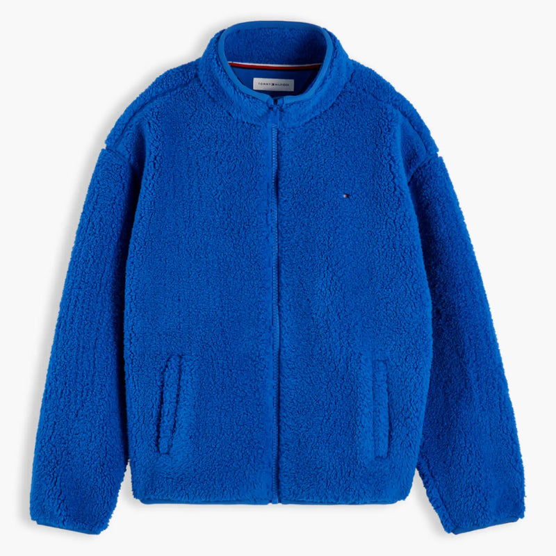 Tommy Hilfiger boy's vibrant blue polar fleece - kb10634.