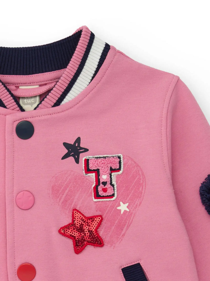 Closer look at the Tuc Tuc bomber jacket.