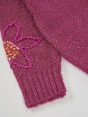 Closer view of the Tuc Tuc cardigan.