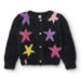 Tuc Tuc girl's black faux fur cardigan - 11379597.