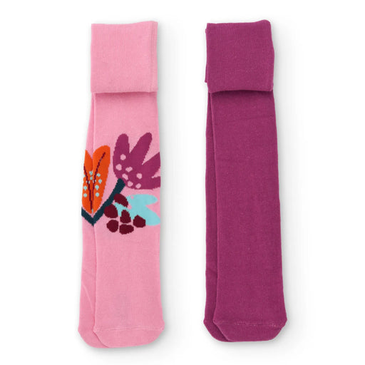 Tuc Tuc pink flower tights set - 11419775.