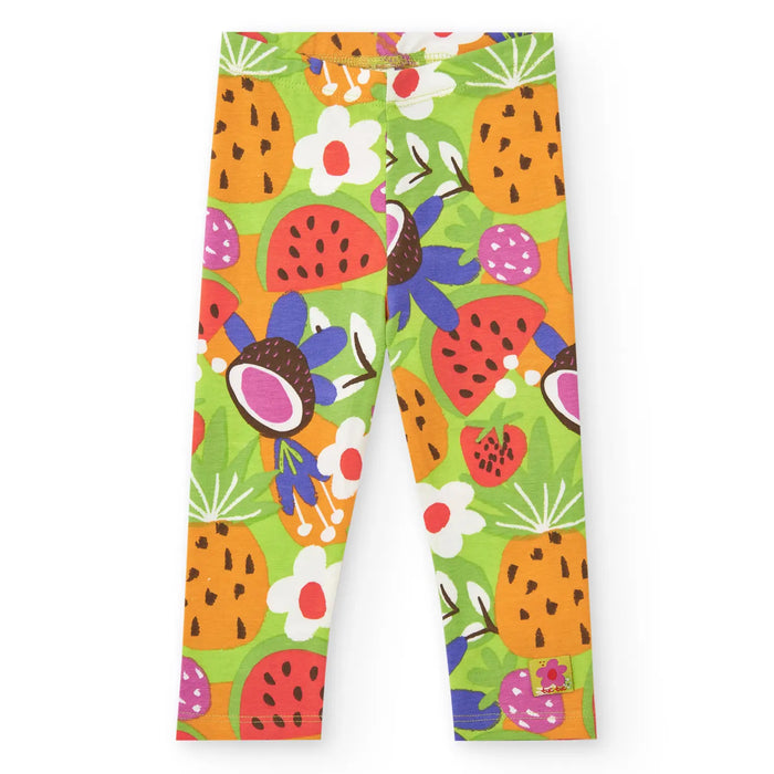 Tuc Tuc green fruit print leggings - 11389266.