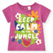 Tuc Tuc pink jungle print t-shirt - 11389275.