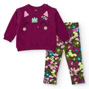 Tuc Tuc girl's printed leggings set - 11399385.