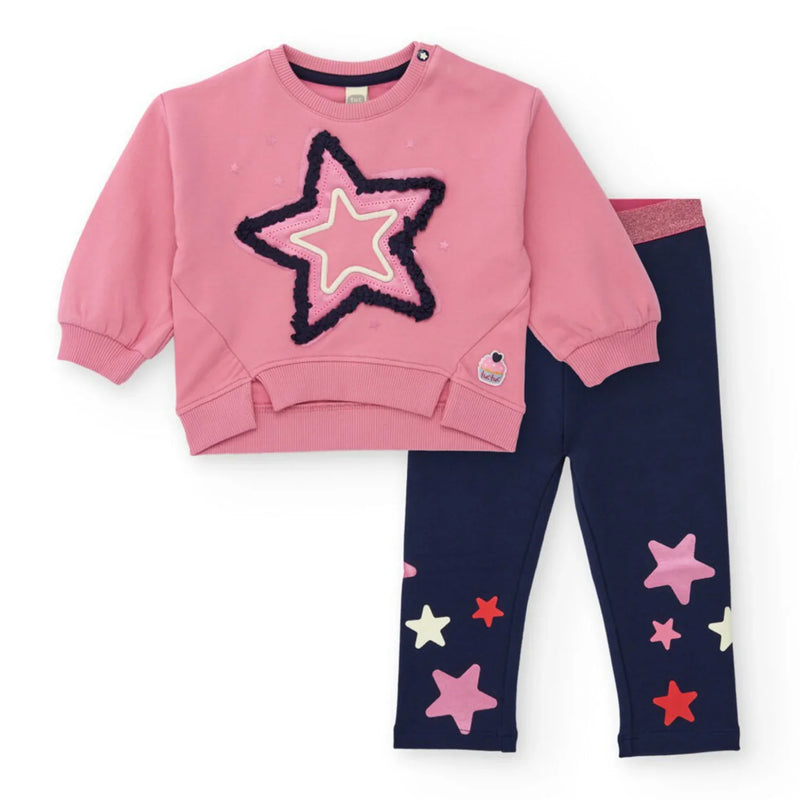 Tuc Tuc girl's star leggings set - 11399687.
