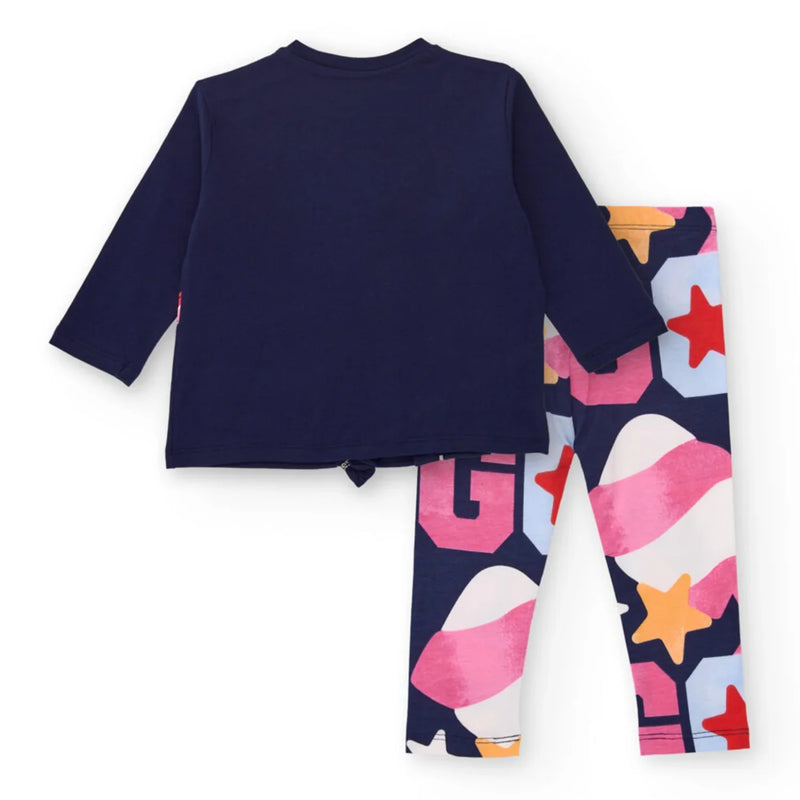 Back of the Tuc Tuc leggings set.