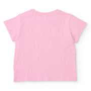 Back of the pink t-shirt.