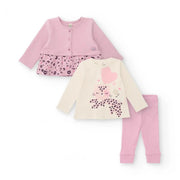 Tuc Tuc baby girl's leopard print tracksuit - 11398890.