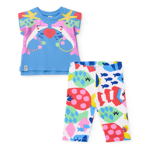 Tuc Tuc blue ocean leggings set - 11409180.