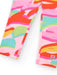 Tuc Tuc printed leggings with colourful brush stroke print.