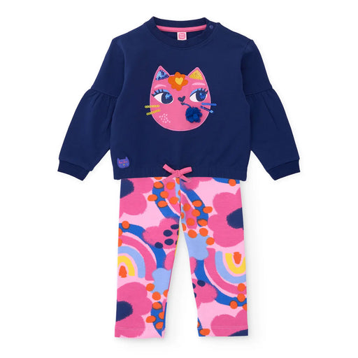Tuc Tuc girl's printed leggings set - 11419485.