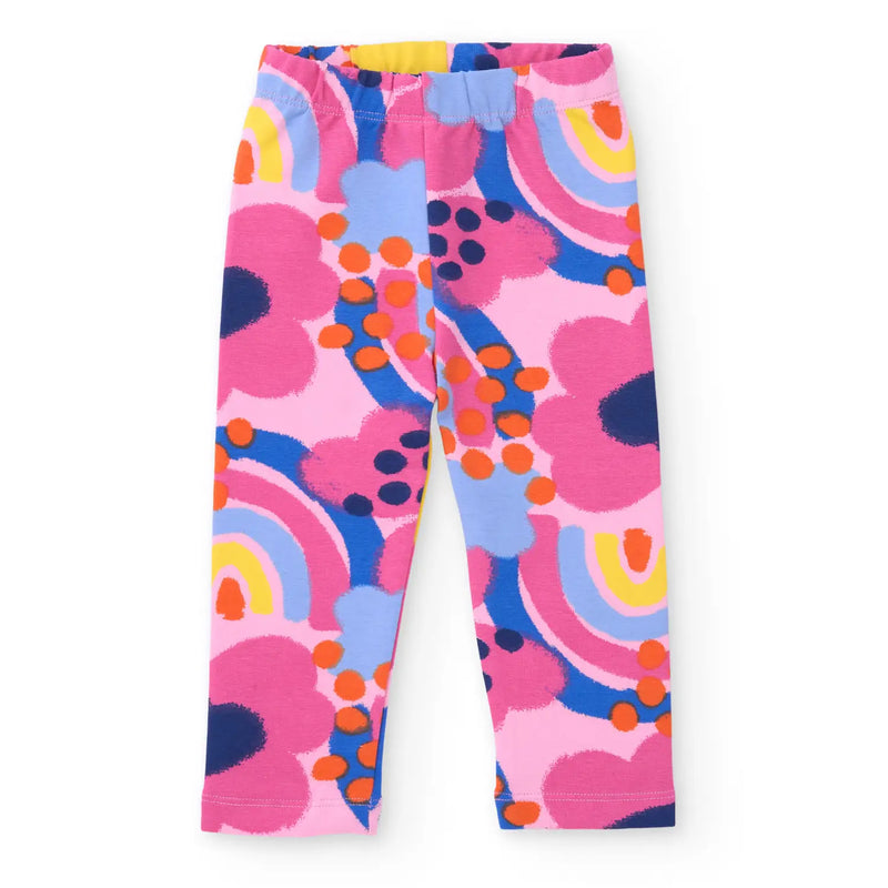 Tuc Tuc Printed Leggings Set - Navy