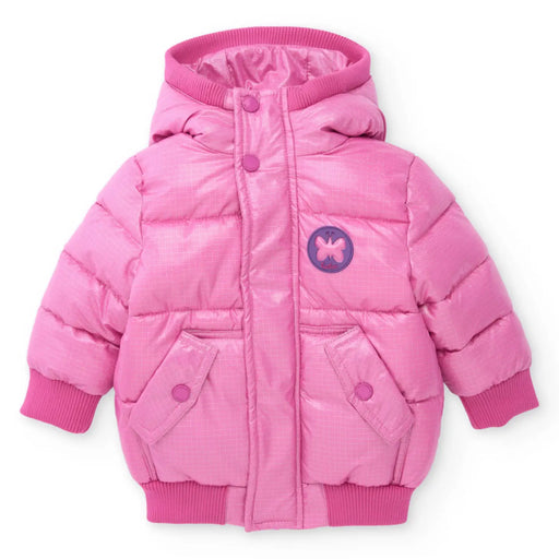 Tuc Tuc pink puffer jacket - 11419374.