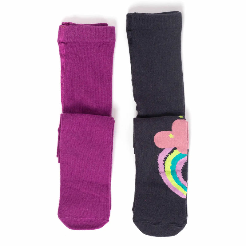 Tuc Tuc girl's rainbow tights - 11399378.