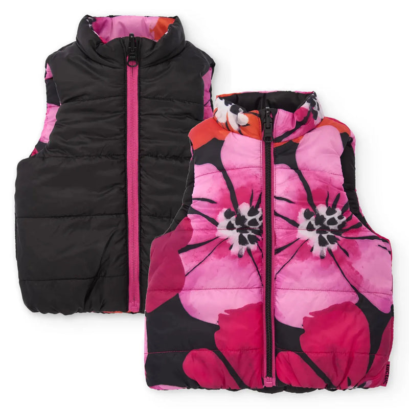 Tuc Tuc girl's reversible gilet - 11399093.