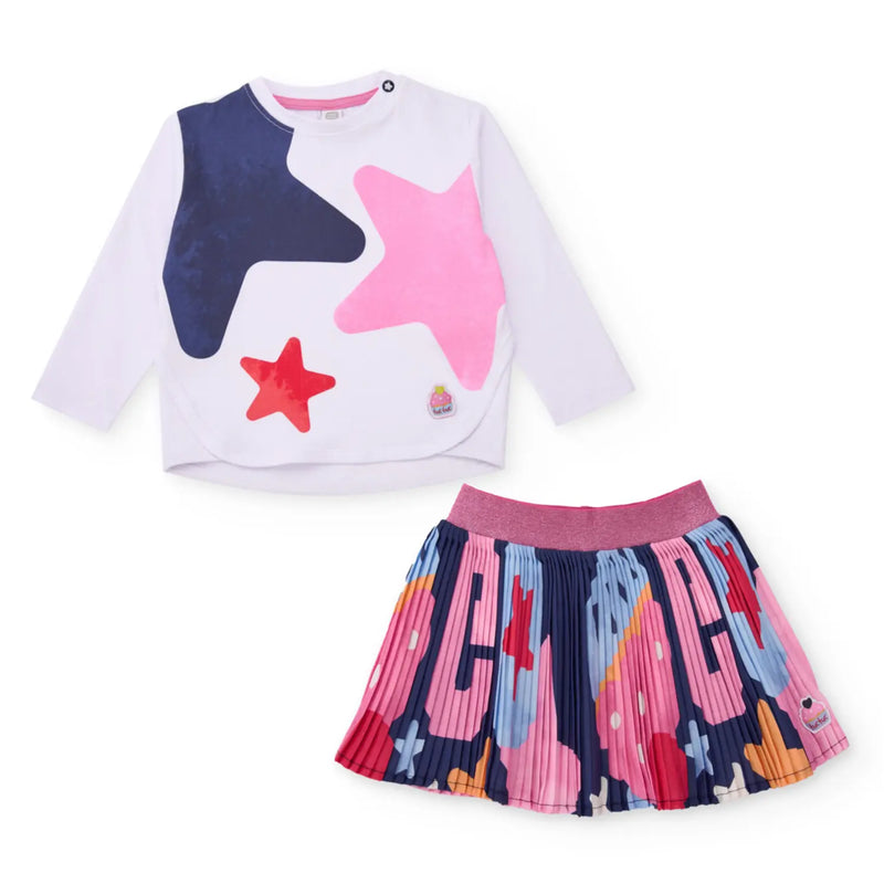 Tuc Tuc girl's star skirt set - 11399680.