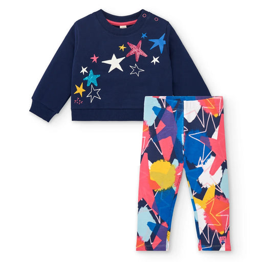 Tuc Tuc star print leggings set - 11379888.