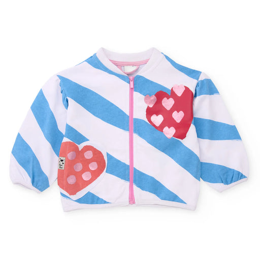 Tuc Tuc girl's striped jacket - 11409179.