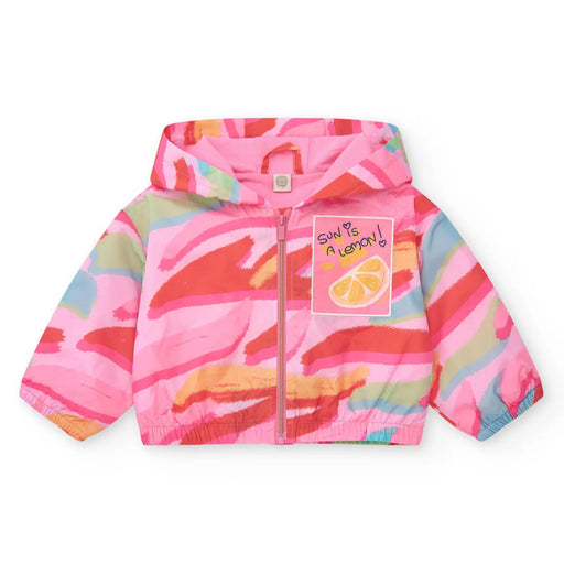 Tuc Tuc pink printed jacket - 11389392.