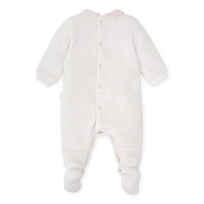 Back of the Tutto Piccolo dulce babygrow.