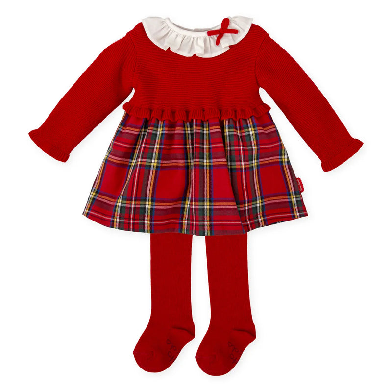 Tutto Piccolo red melodia dress - 2235.