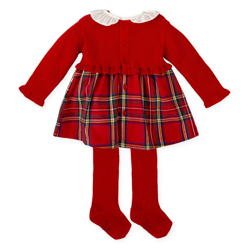 Rear view of the Tutto Piccolo melodia dress.