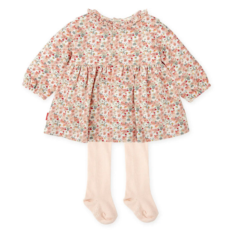 Back of the Tutto Piccolo orange patio dress.