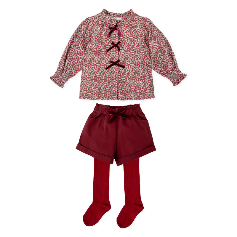 Tutto Piccolo girl's shorts set - 3018.