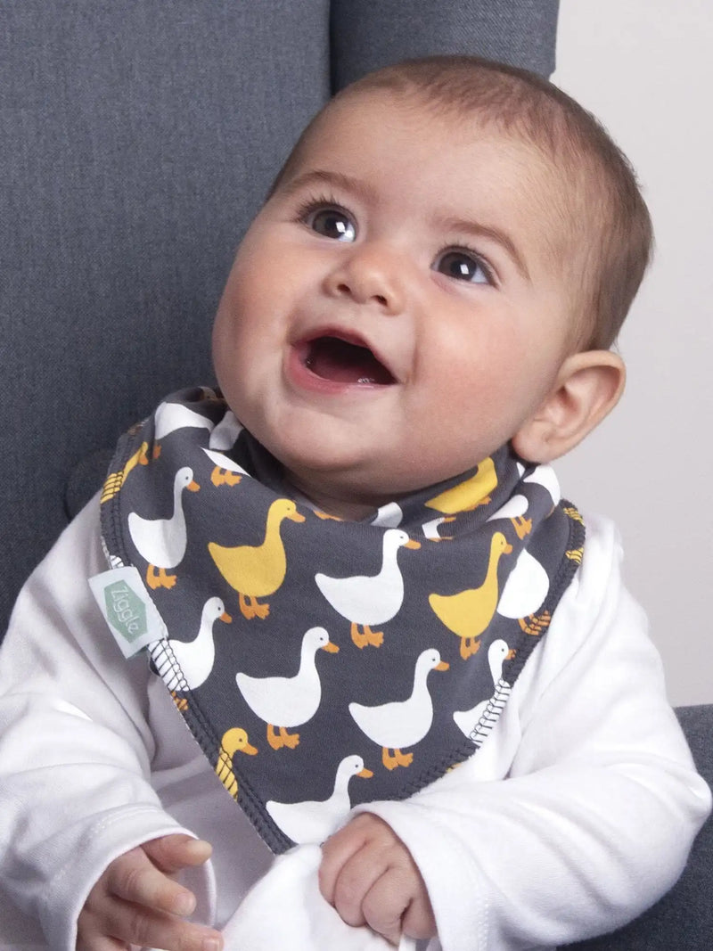 Ziggle Farm Bib Set - Pack 4