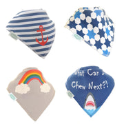 Ziggle little sailor bib set.