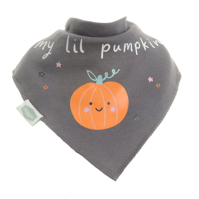 Ziggle my l'il pumpkin bib - fun0406.