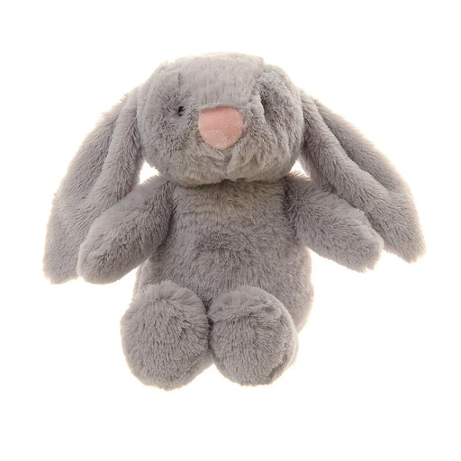Ziggle grey plush bunny - toy4938.