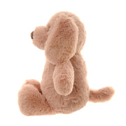 Side view of the Ziggle plush puppy.