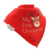 Ziggle my first christmas reindeer bib - fun0523.