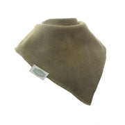 Ziggle grey bandana bib.